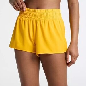 DSG Stride High-Rise Short Womens M University Gold New With Tags lightweight